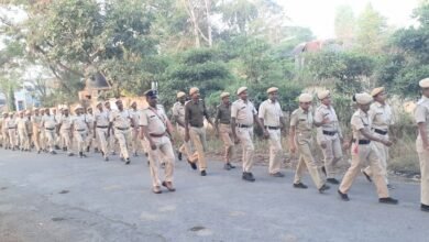 Photo of होमगार्ड स्थापना दिवस” ​​के अवसर पर पुलिस मुख्यालय आहवा में समारोहिक परेड आयोजित की गई।