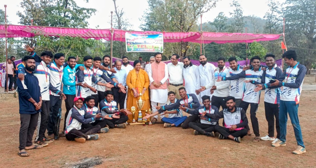 डांग के तेजस्विनी संस्कृति धाम–वासुरणा में टी.पी.एल क्रिकेट टूर्नामेंट सम्पन्न।