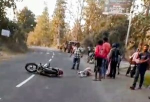 महाशिवरात्रि पर डांग में दर्दनाक सड़क हादसा।
