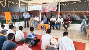 डांग के 8 गांवों में दिवालीबेन ट्रस्ट ने बांटी व्हीलचेयर व सहायता सामग्री।